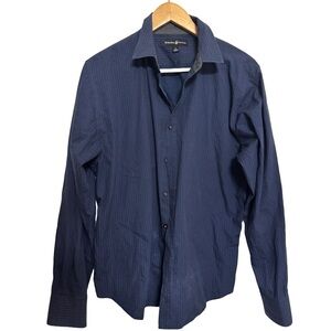 Beverly Hills Polo Club Blue Dress Shirt